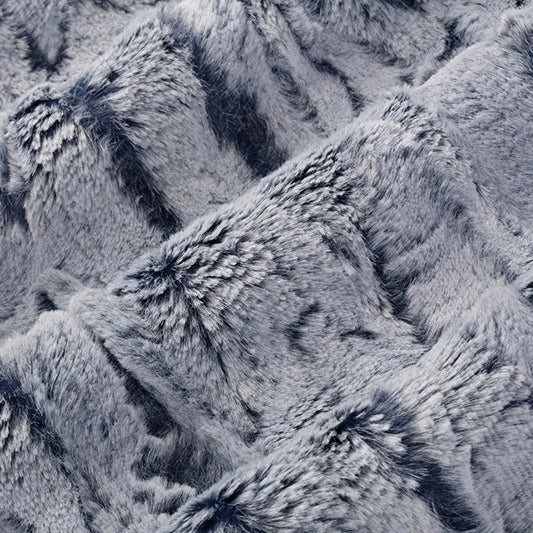 Luxe Cuddle Forest Fox Winter Sky 58" - 60" Fabric per yard - Image 2