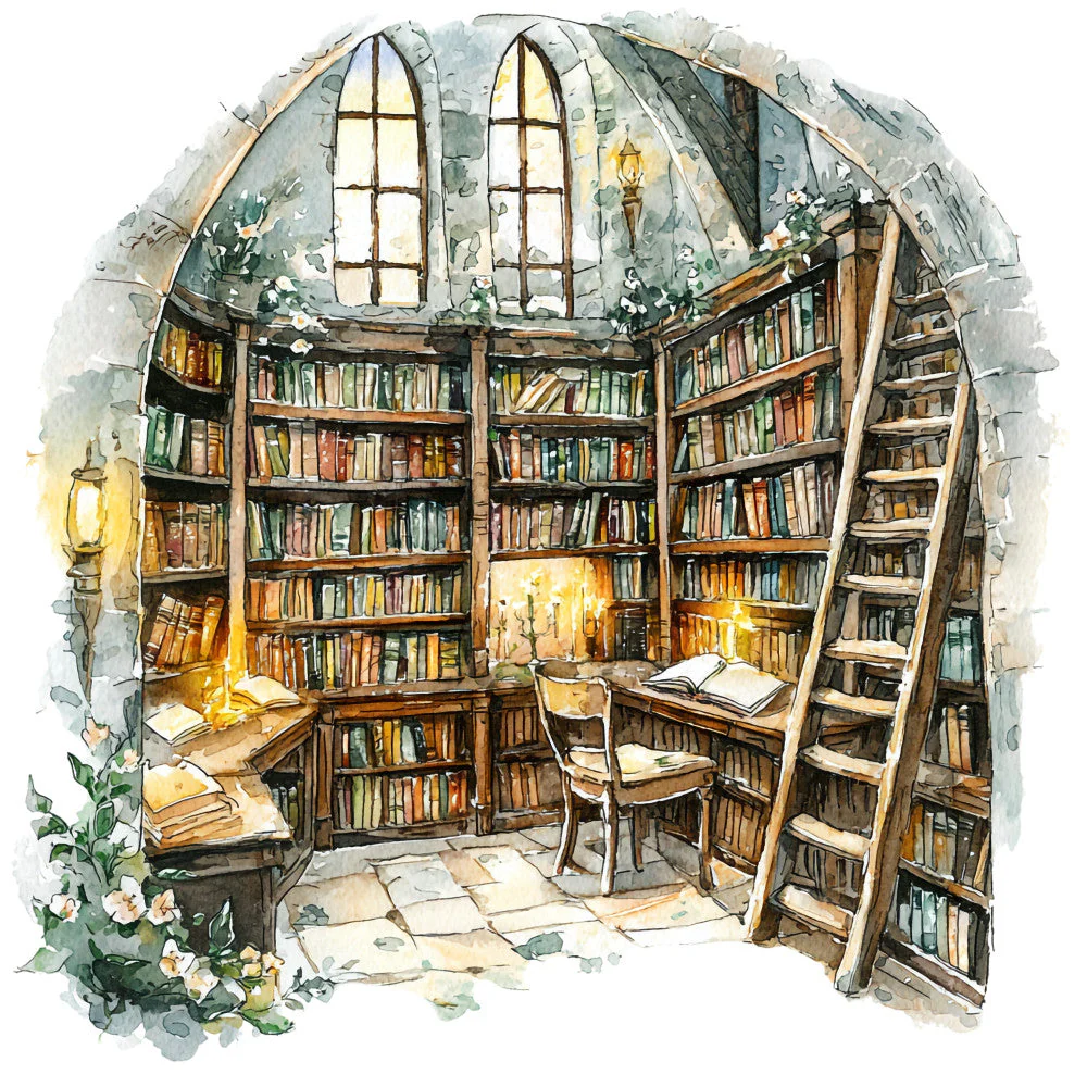 Wizard School Fabric Panel 12