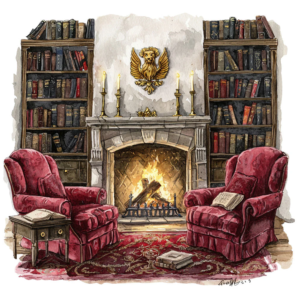 Wizard School Fabric Panel 20