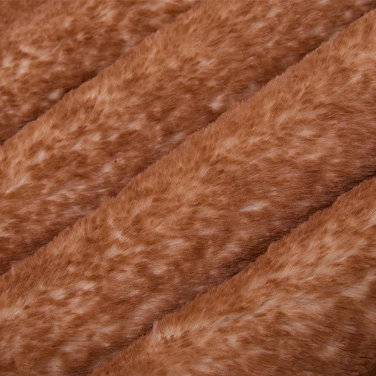 Luxe Cuddle Arctic Fox Woodland 58"/60" Fabric per yard - Image 2
