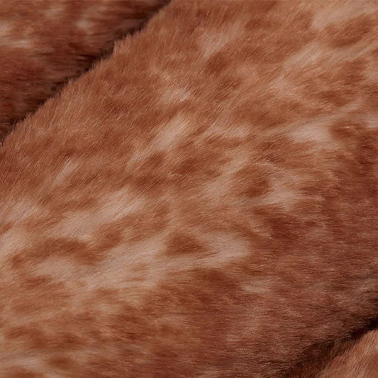 Luxe Cuddle Arctic Fox Woodland 58"/60" Fabric per yard - Image 3