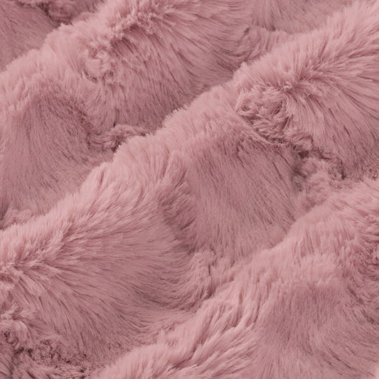 Luxe Cuddle Glacier Woodrose 58" - 60" Fabric per yard - Image 3
