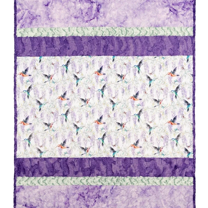 Wsteriahsteria Sensational Strips Cuddle Kit 58X73"