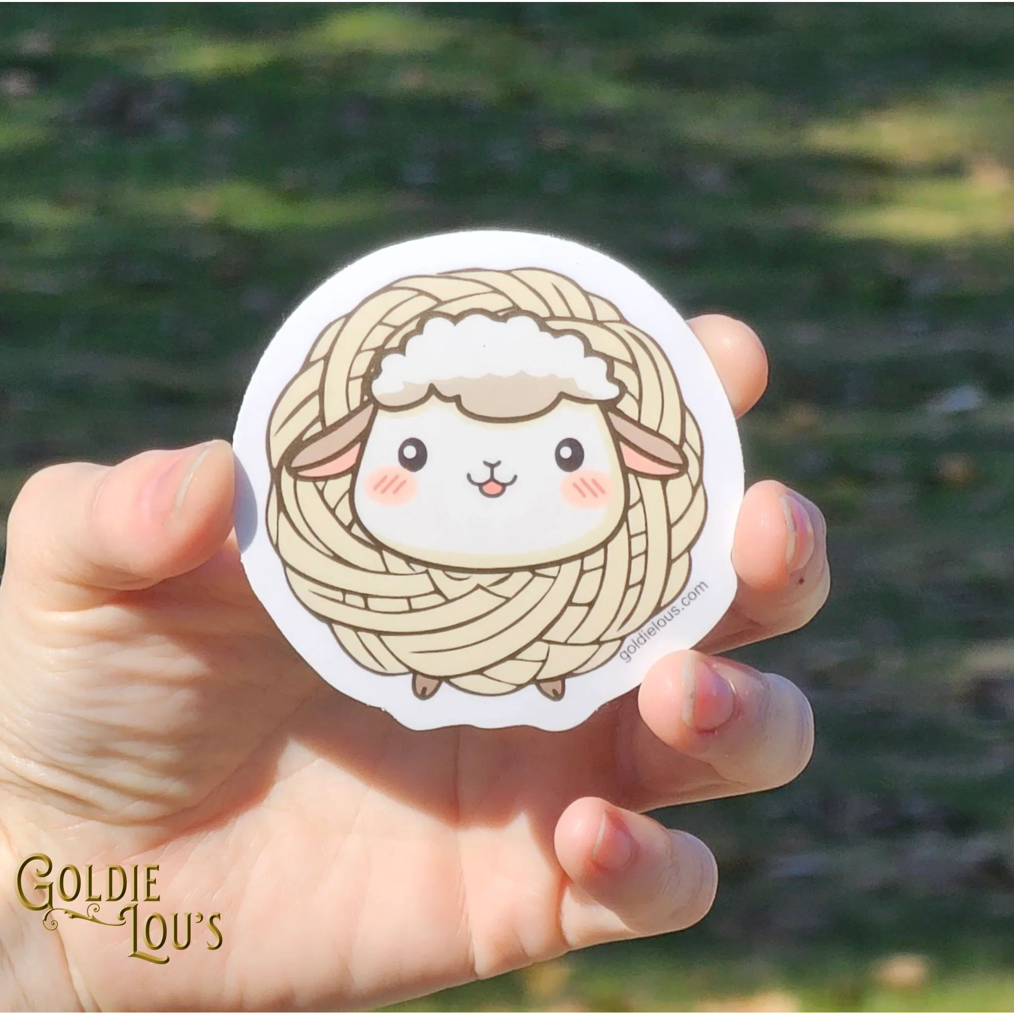 Yarn Sheep Sticker